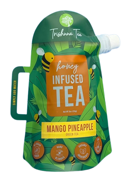 Mango Pineapple Green Tea Concentrate -Honey Infused Tea