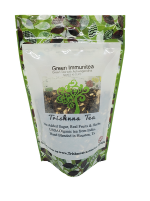 
                  
                    Load image into Gallery viewer, Green - Ashwagandha Ginger- Immunitea
                  
                