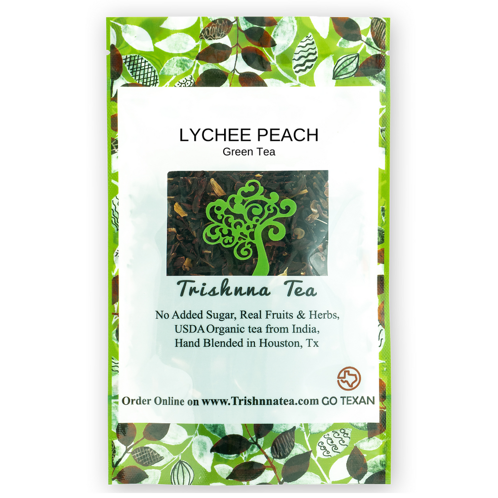 Lychee Peach Tea- Green
