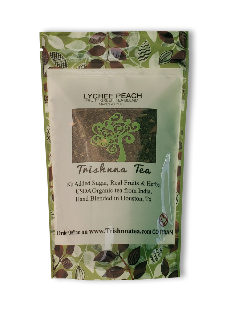 
                  
                    Load image into Gallery viewer, Lychee Peach Tea- Green
                  
                
