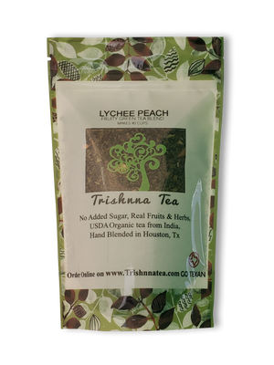 
                  
                    Load image into Gallery viewer, Lychee Peach Tea- Green
                  
                
