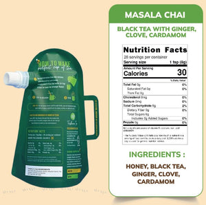 
                  
                    Load image into Gallery viewer, Masala Chai Black Tea Concentrate -Honey Infused Tea
                  
                