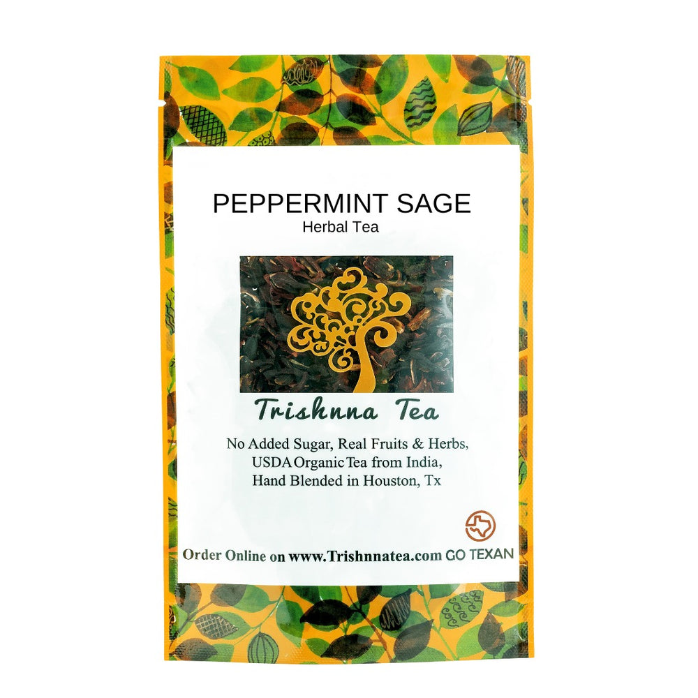 Ppeppermint Sage Herbal Tea