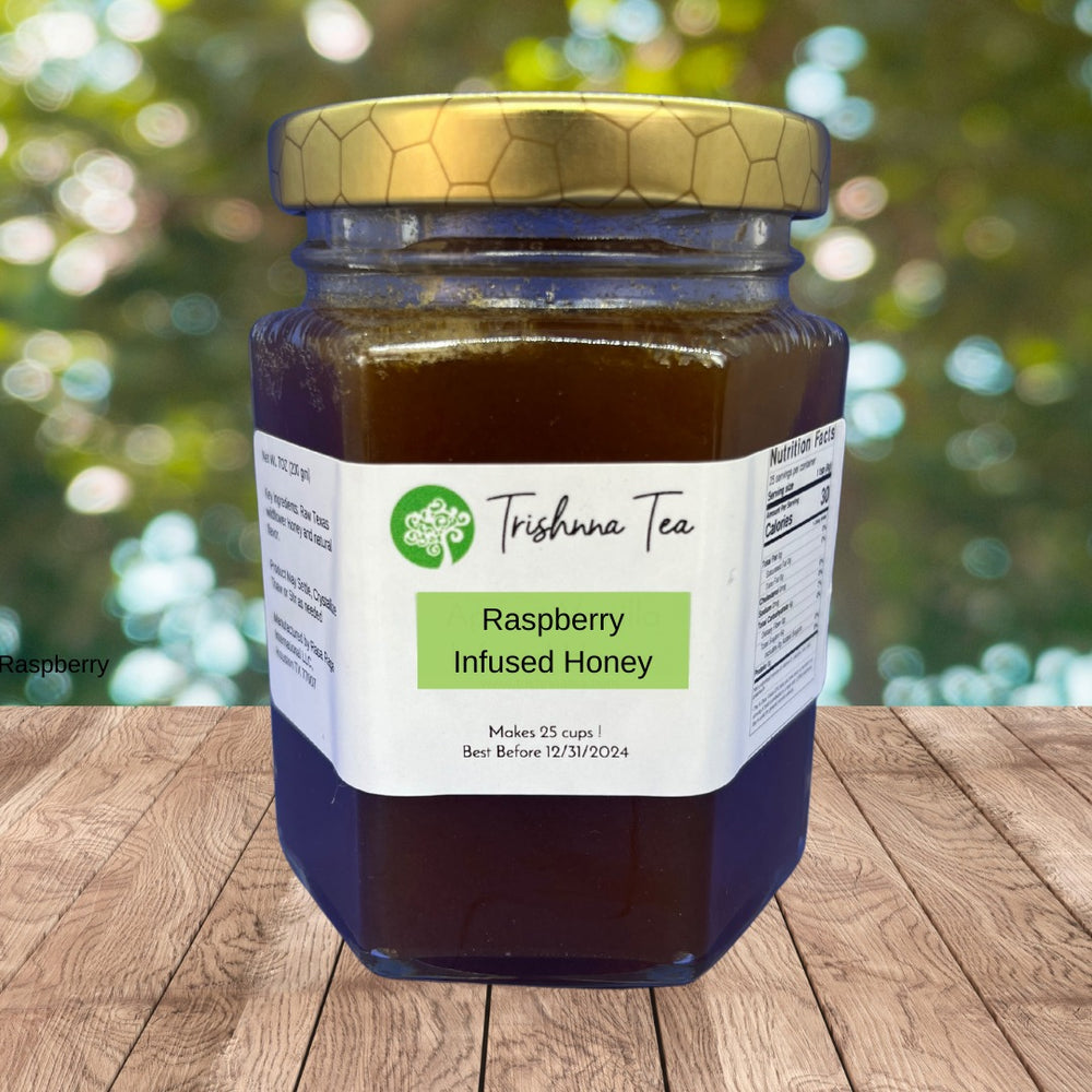 Raspberry Infused Honey