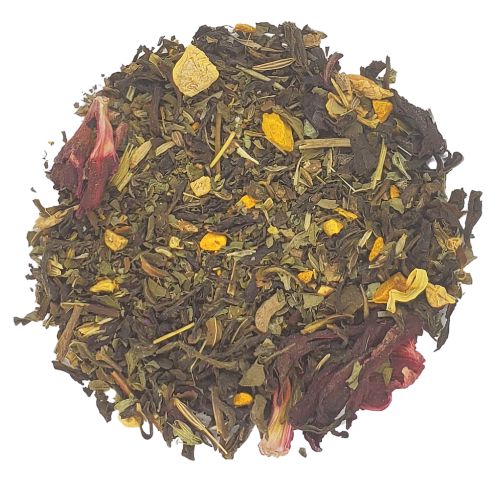 
                  
                    Load image into Gallery viewer, Herbal Ginger Turmeric Green Tea
                  
                