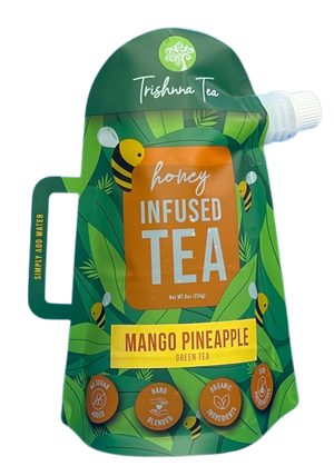 
                  
                    Load image into Gallery viewer, Mango Pineapple Green Tea Concentrate -Honey Infused Tea
                  
                